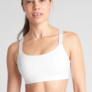 Gapfit Eclipse White Sports Bra (Small)